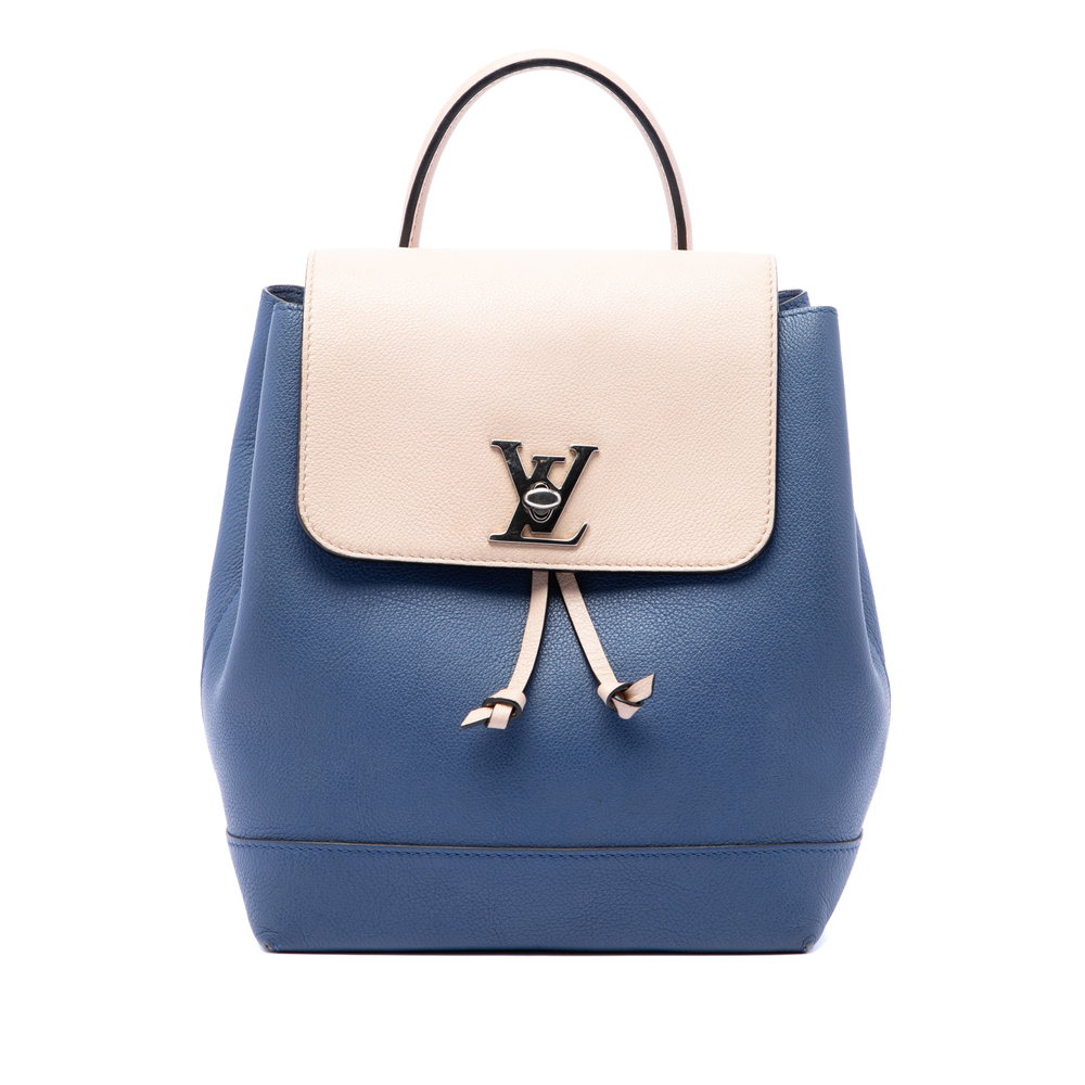 Pre-Loved Louis Vuitton Bicolor Taurillon Lockme Backpack